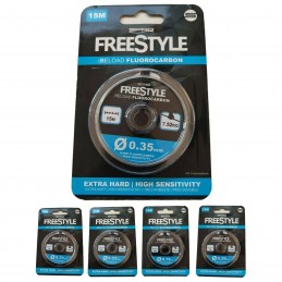 Spro Freestyle Fluorocarbon Vorfach Schnur 0,18 0,22 0,26 0,28 0,31 0,35mm 15m