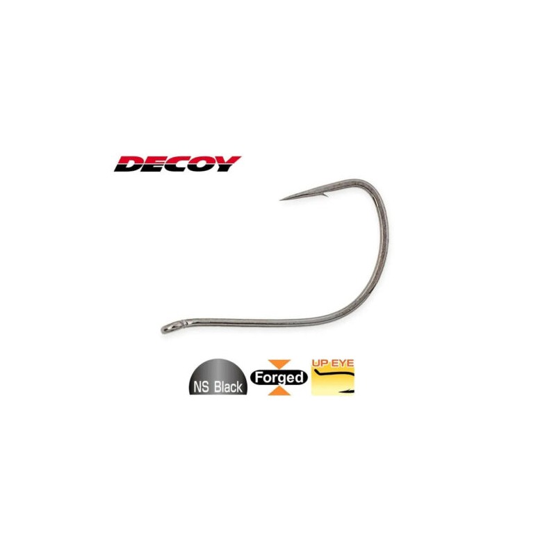 Decoy Shot Rig Worm 10 Drop Shot Wacky Rig Haken Hook Made in Japan