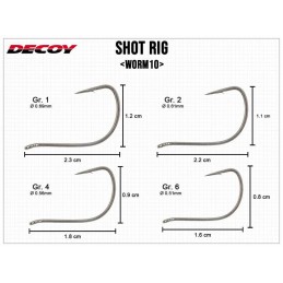 Shot Rig Worm10