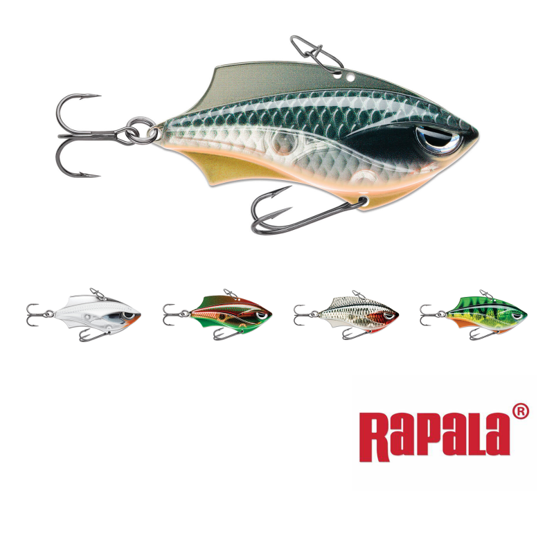 Rapala Rap V Blade vertikal Köder Vibration Lure Hecht Zander Barsch