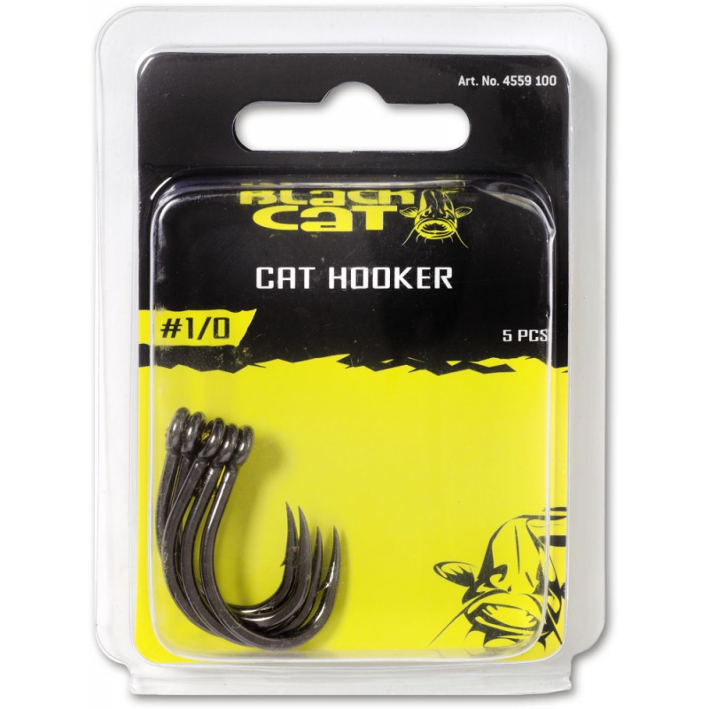 AMZfishing Wallerhaken 5x Set - Catfish Power Laser 3X Circle Für Große Welse & Raubfische