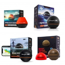 Deeper Smart Sonar Fishfinder Start Sonar Wifi Echolot Angel Portabel Pro + 2.0