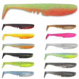 MOBY Softbaits Racker Shad 7cm - 22cm Softbait  Gummifisch UV-aktiv Non Toxic