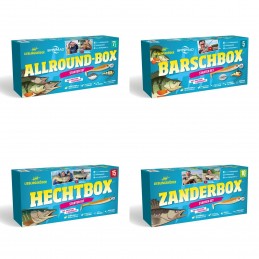 Lieblingsköder Zielfischboxen Barsch Zander Hecht Allround Box Köder Set Gummi