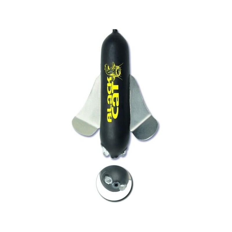 Flotteur Pour Chien Black Cat Rattle U-Float - Avec Capsules Sonores, Pour Jeux Dans L'eau