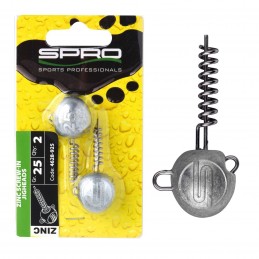 Spro Zinc Screw in Jigheads...