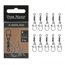 Trout Master UL Swivel Snap...