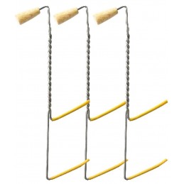 3x Räucherhaken Edelstahl...