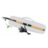 Angel Combo Spinning Forelle Barsch 210 cm lang Teleskoprute Rolle Angelfertig