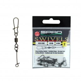 Spro Rolling Swivel No-Knot...