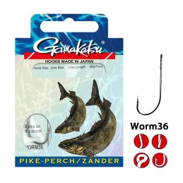 Gamakatsu Worm36 Pike Perch...