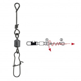 Balzer No Knot mit Wirbel...