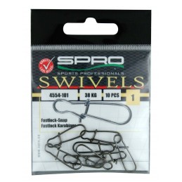 Spro FASTLOCK SNAP Swivel...